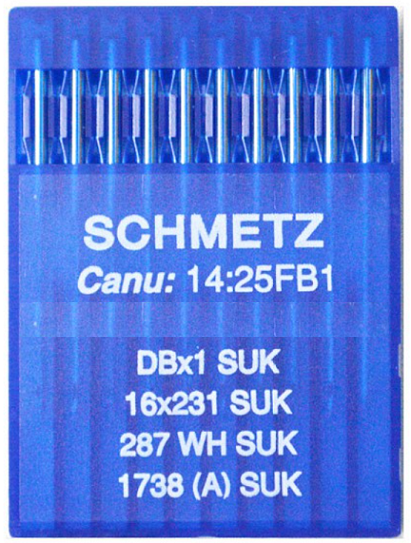 AGUJA SCHMETZ 135 X 17 SUK DPX17 Nº 100 PUNTA BOLA (alfa 1960 )